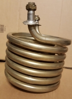 Dubbele RVS spiraal  22mm / 11 m