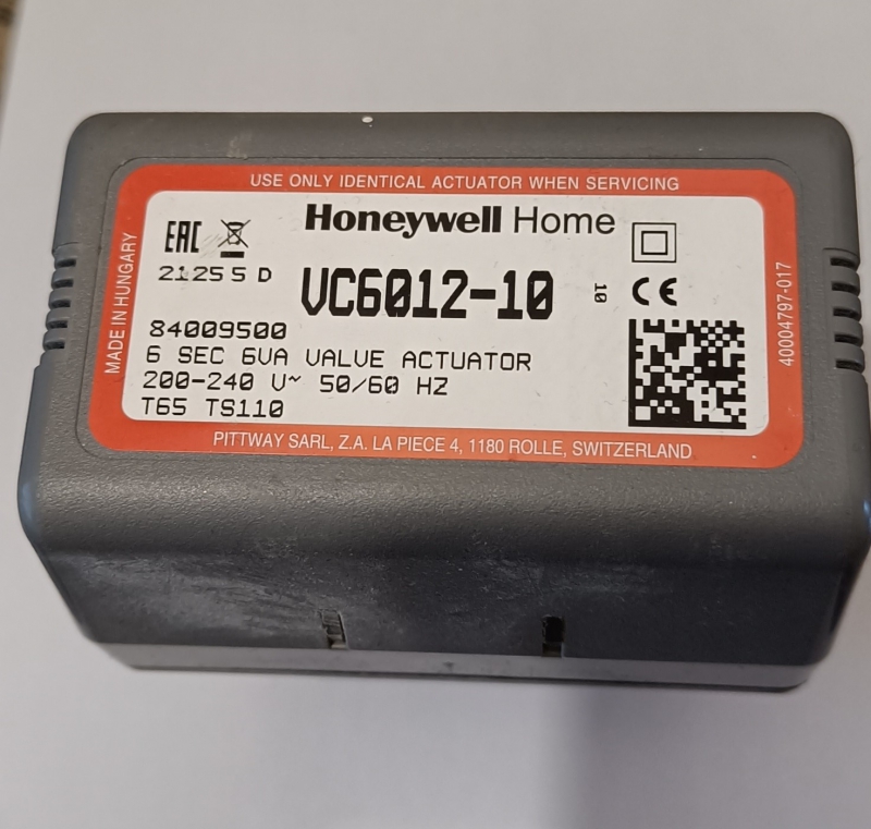Driewegklep Honeywell VC6012-10